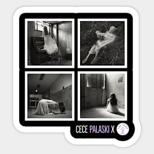 Artist Special - Cece Palaski (light) T-Shirt B&W Sticker